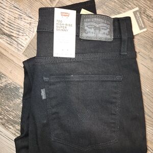 Levi's 720 Women's Black Skinny Jeans